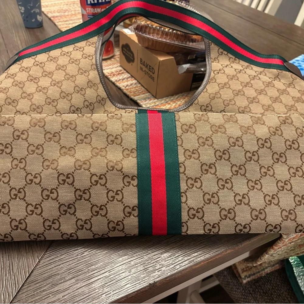 Giglioooo large tote in beige - Picture 7 of 15